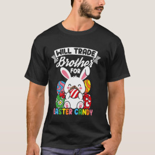 Camiseta VAI COMERCIALIZAR O Irmão PELA CANDY Páscoa Bunny