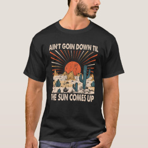 Camiseta Vai descer até o Sol subir o Retrato Ocidental