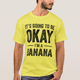 Camiseta Vai ficar bem, sou uma Banana Engraçada