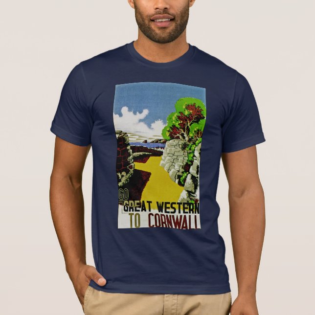 Camiseta Vai Great Western a Cornualha (Frente)