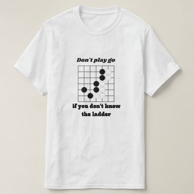 Camiseta Vai jogar conselho, não jogue, se não souber (Frente do Design)