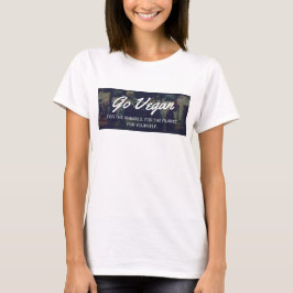 Camiseta Vai o activista flácido do vegetariano do tshirt