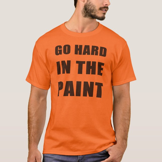 Camiseta Vai o duro na pintura (Frente)