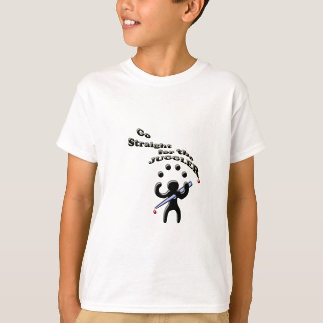 Camiseta vai o hetero para o juggler (Frente)