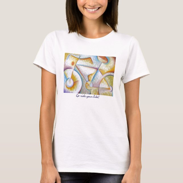 Camiseta Vai o passeio sua bicicleta! (Frente)