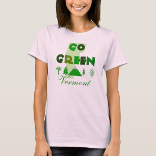 Camiseta Vai o t-shirt orgânico verde de Vermont