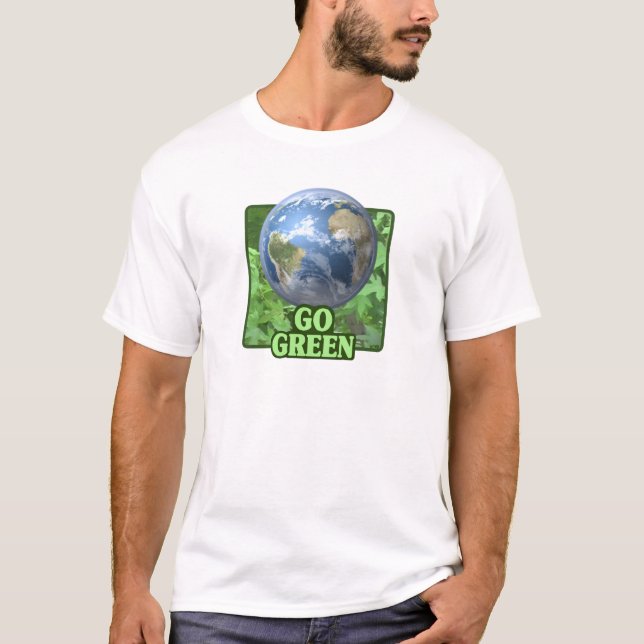 Camiseta Vai o t-shirt verde (Frente)