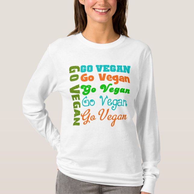 Camiseta Vai o VEGAN (Frente)