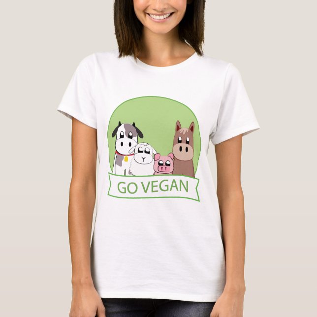 Camiseta Vai o Vegan (Frente)