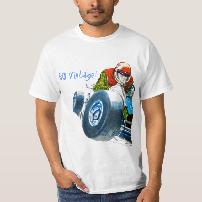 Camiseta VAI o vintage! Karting (Frente)