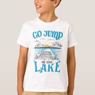 Camiseta Vai Saltar No Lago