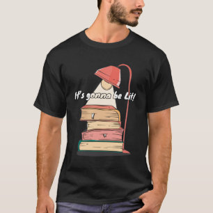 Camiseta Vai ser Lit Bookworm Literature Book
