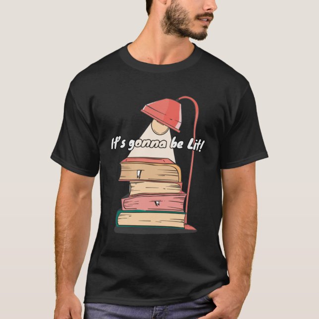 Camiseta Vai ser Lit Bookworm Literature Book (Frente)