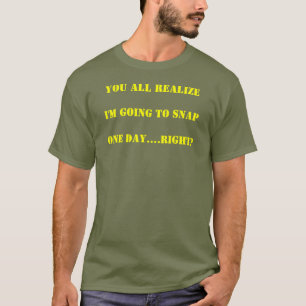 CAMISETA VAI SNAP UM DIA