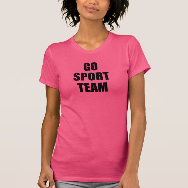 Camiseta "Vai t-shirt dos Anti-Esportes da equipe de (Frente)