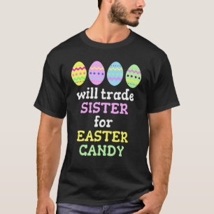 Camiseta Vai Trocar A Irmã Para O Páscoa Do Natal 1