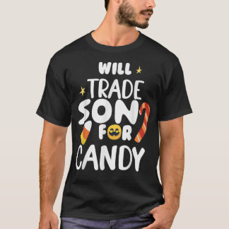 Camiseta Vai Trocar O Filho Por Candy Engraçada Coincidindo