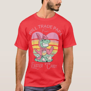 Camiseta Vai trocar papai pela Páscoa Dandy Dinossaur Tre B