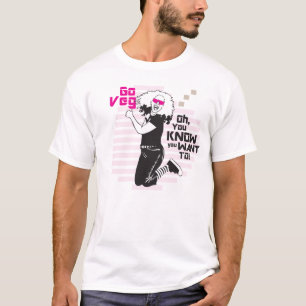 Camiseta Vai Veg! Oh você sabe que você quer a