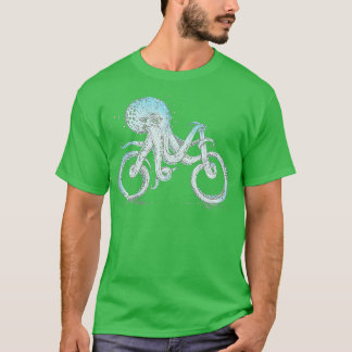 Camiseta Vai verde, vai de bicicleta, vai para caminhos de 
