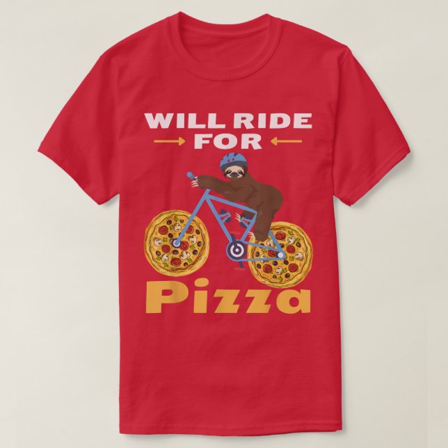 Camiseta Vai Viajar Para Pizza Engraçada Por Lúteros E Amor (Frente do Design)