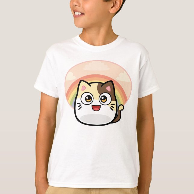 Camiseta Vaia como produtos do design do gato (Frente)