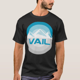 Camiseta Vail Colorado Graphic Vintage Snowboarding Skiing