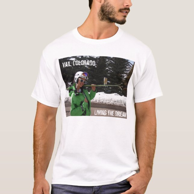 Camiseta Vail que vive o sonho (Frente)