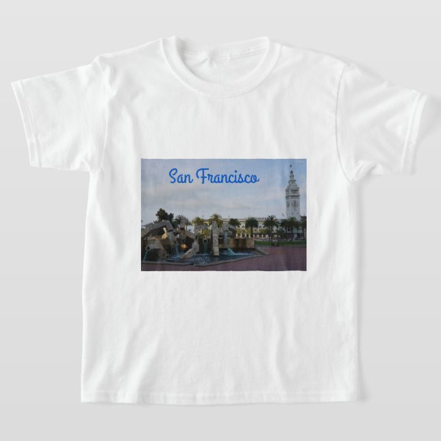 Camiseta Vaillancourt Fountain & Ferry Building T-shirt (Postura )