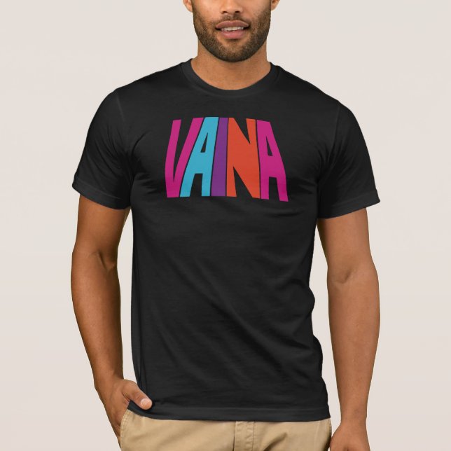 Camiseta Vaina Black Men (Frente)