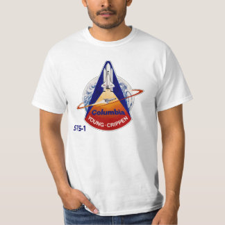 CAMISETA VAIVÉM ESPACIAL DA NASA STS-1