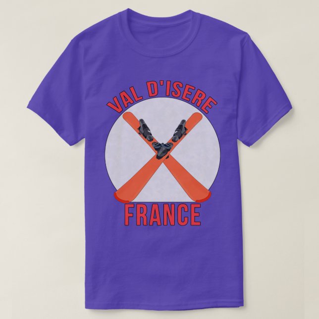 Camiseta Val dIsere França (Frente do Design)