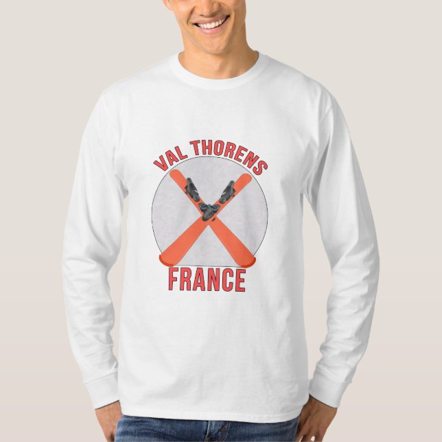Camiseta Val Thorens, França (Frente)