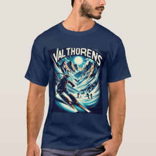 Camiseta Val Thorens Skiing & Snowboard