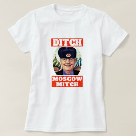 Camiseta "Vala engraçada Moscovo Mitch" McConnell