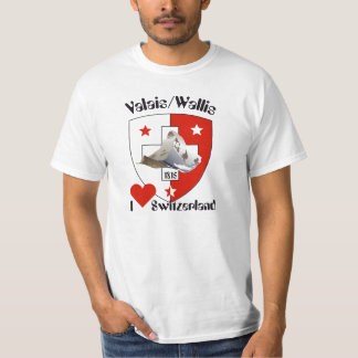 Camiseta Valais / Wallis Schweiz-Suisse T-Shirt