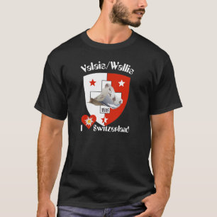 Camiseta Valais, Wallis Suisse alpargata/