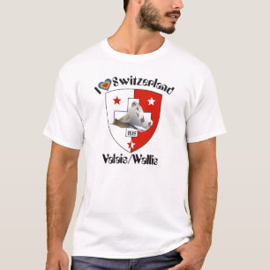 Camiseta Valais, Wallis Suisse alpargata/