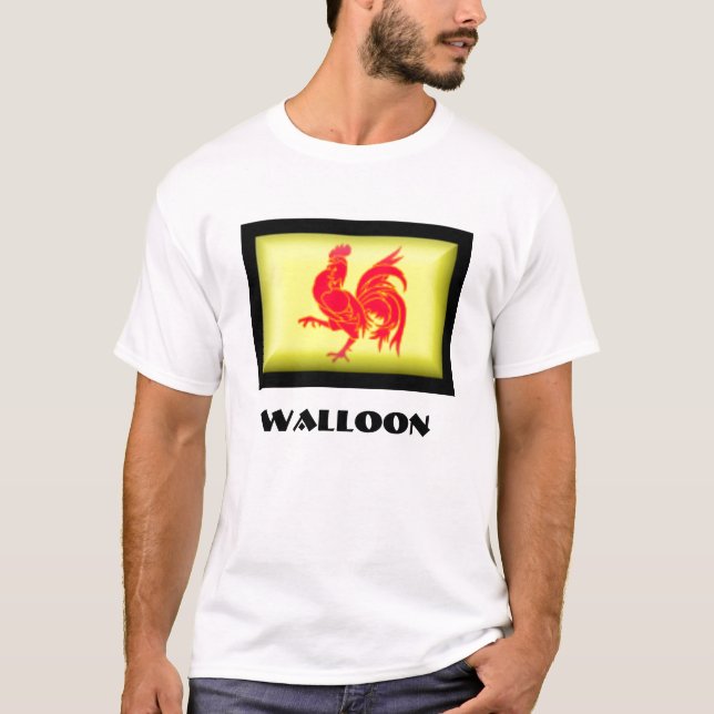 CAMISETA VALÃO BÉLGICA (Frente)