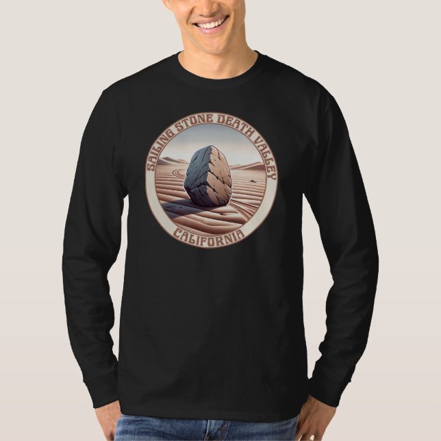 Camiseta Vale da Morte da Pedra de Navegação na Califórnia (Frente)