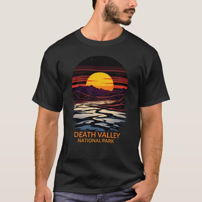 Camiseta Vale da Morte Parque Nacional Deserto Sunset (Frente)
