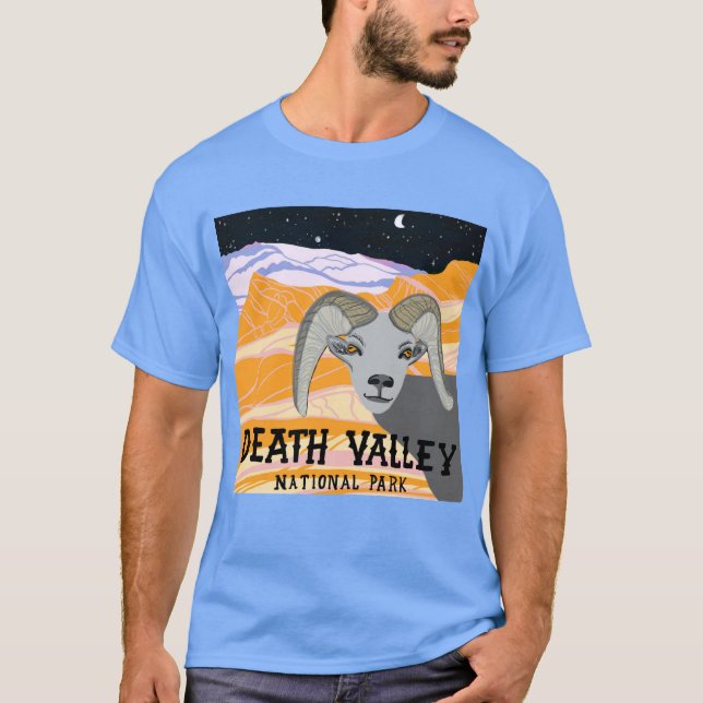 Camiseta Vale da Morte Parque Nacional do Deserto da Califó (Frente)