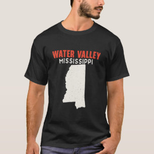 Camiseta Vale de Água Mississippi EUA Estado América Viagem