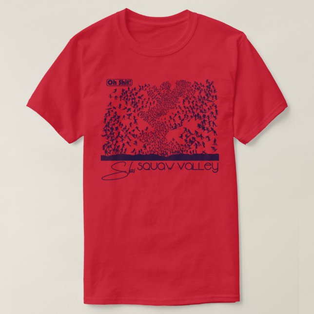 Camiseta Vale de Esqui (Frente do Design)