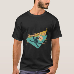Camiseta Vale de Esqui Taos Novo México Esquiando