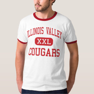 Camiseta Vale de Illinois - pumas - alto - junção da