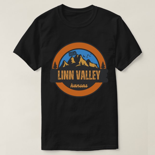 Camiseta Vale de Linn, Kansas (Frente do Design)