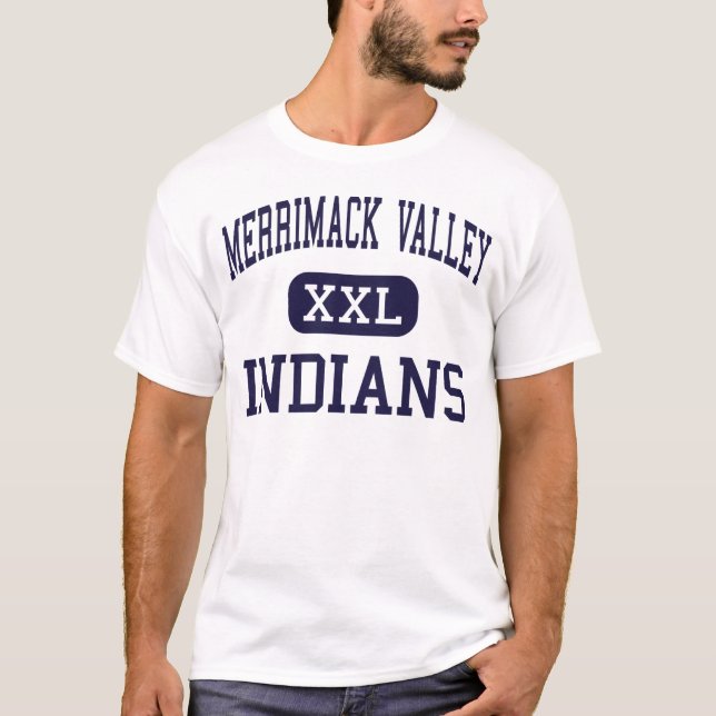Camiseta Vale de Merrimack - indianos - alto - Penacook (Frente)