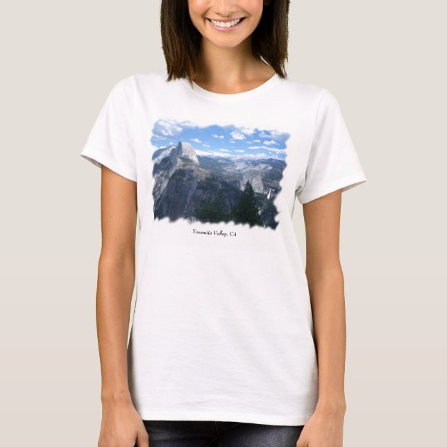 Camiseta Vale de Yosemite do ponto da geleira (Frente)