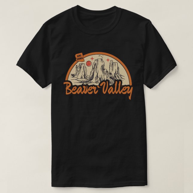 Camiseta Vale do Castor, Arizona (Frente do Design)
